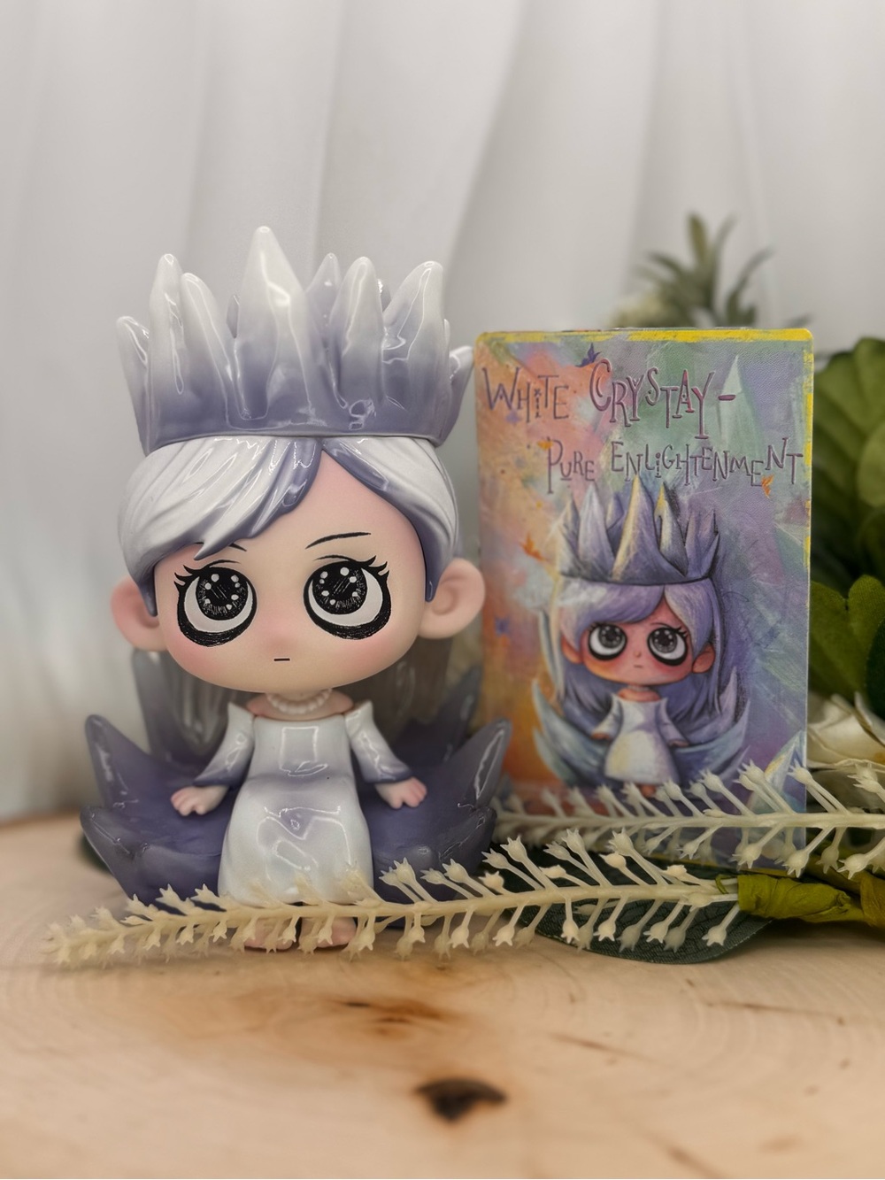 Kiki- White Crystay- Pure Enlightenment